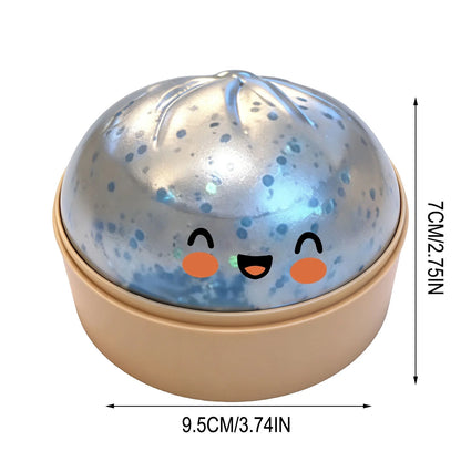 3.7 Inches Squishies Dumplings Slow Rising Squeeze Dough Toys Color Party Decor