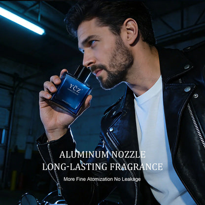 YCZ Midnight Marine Eau De Parfum 50Ml Unisex | Aromatic Aquatic Ocean Fresh Woody Perfume with Bergamot Coconut Amber | Long Lasting Luxury Arabian Fragrance for Men Women | Premium Gift/Ycz Cologne